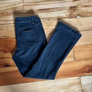 Sonoma Black Denim Jeans Mid-Rise Size 12
